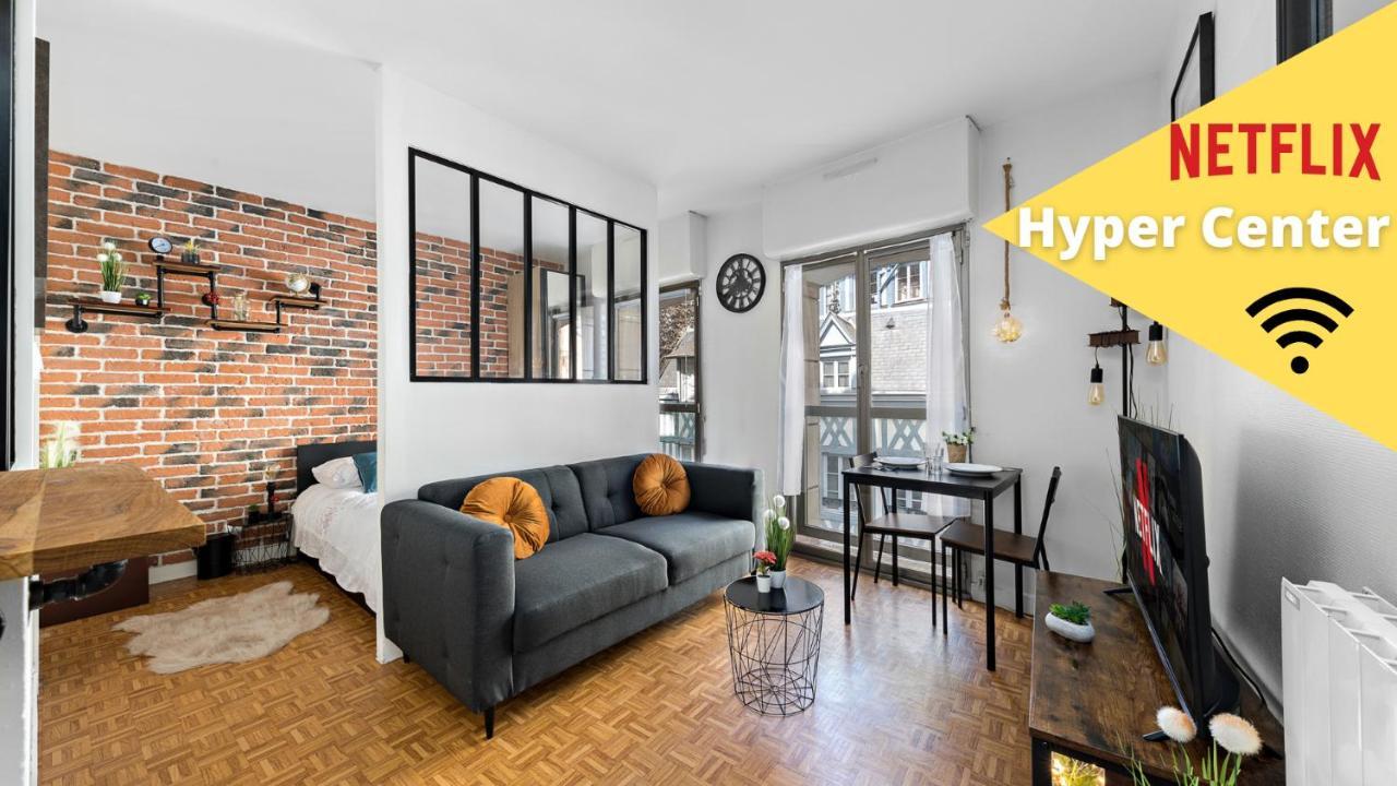 Vicomte/Cosy-Hypercentreville-Rouen/Netflix-Wifi/ Exterior photo